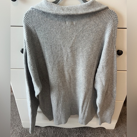 Aerie Waffle Knit Pullover Sweater - Picture 2 of 2